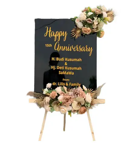 Papan Bunga Akrilik Slagi