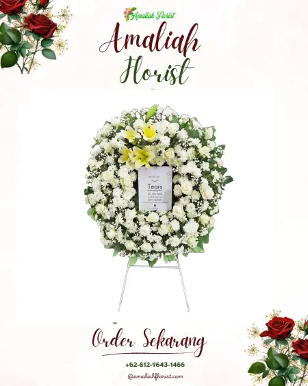 Krans Bunga Duka Slagi